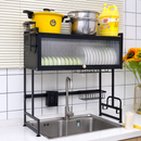 Escurridor de Platos de Acero Inoxidable + REGALO: Kit de Utensilios de Cocina