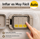 [Llevá 2 Pagá 1] Colchón Inflable King Portátil con Revestimiento Triple Antidesgarro +REGALO: Bomba de Aire Eléctrica